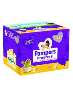 Pampers - Pannolini Progressi Pentapack Tg. 2 (140 Pz)