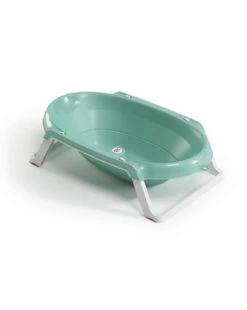 Vaschetta Pieghevole Onda Slim Azzurra 0-12 Mesi - Ok Baby