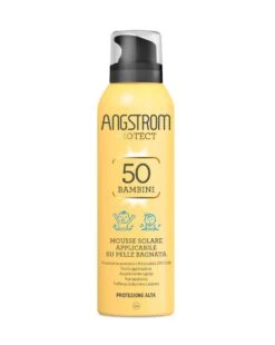 Mousse Solare Bambini Trasparente Spf 50 | 150ml - Angstrom