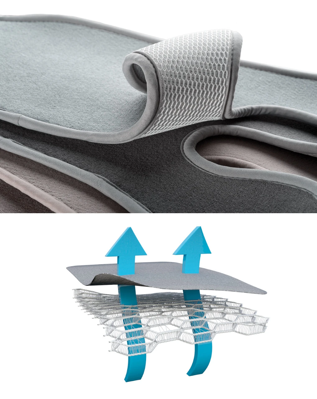 Cool Seat Foderina Grigia Gruppo 0 - Aircuddle 2 Cool Seat Foderina Grigia Gruppo 0 - Aircuddle - immagine 2