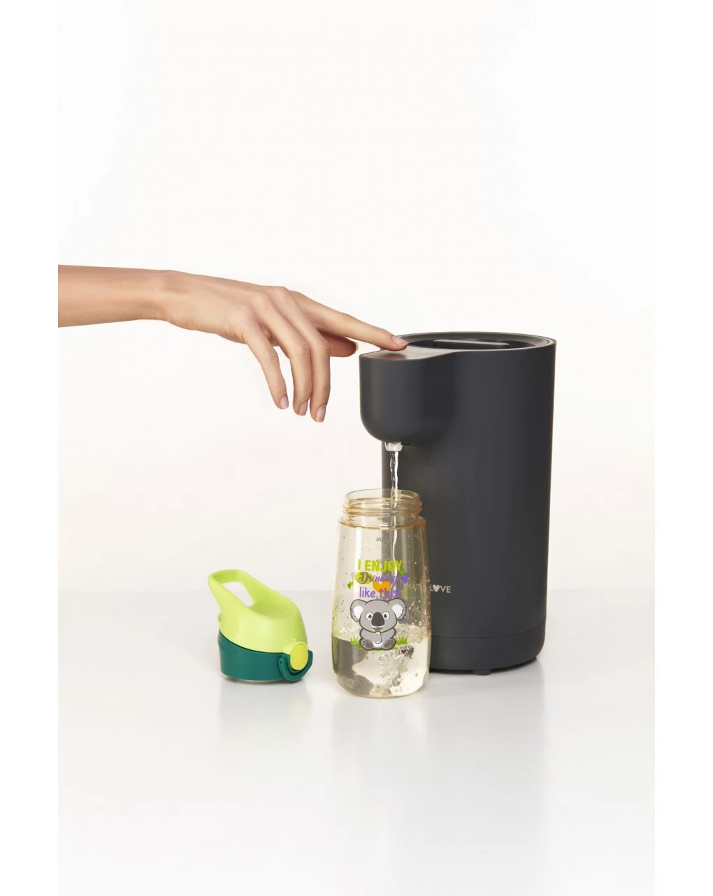 Bollitore Acqua Per Neonato Con Controllo Della Temperatura E Schermo Digitale Colore Antracite - That's Love 2 Bollitore Acqua Per Neonato Con Controllo Della Temperatura E Schermo Digitale Colore Antracite - That's Love - immagine 2