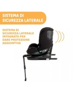 Seggiolino Auto Seat3 Fit I-size Black 40-150 Cm - Chicco -Bambini Prodotti Negozio e48ff620 xz 000000000000693504 04