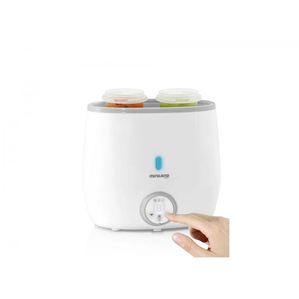 Scaldabiberon + Sterilizzatore Warmy Twin Miniland 2 Scaldabiberon + Sterilizzatore Warmy Twin Miniland - immagine 2