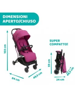 Passeggino Trolley Me Aurora Pink - Chicco 9 Passeggino Trolley Me Aurora Pink - Chicco -Bambini Prodotti Negozio eeb3efae xz 1299729 4