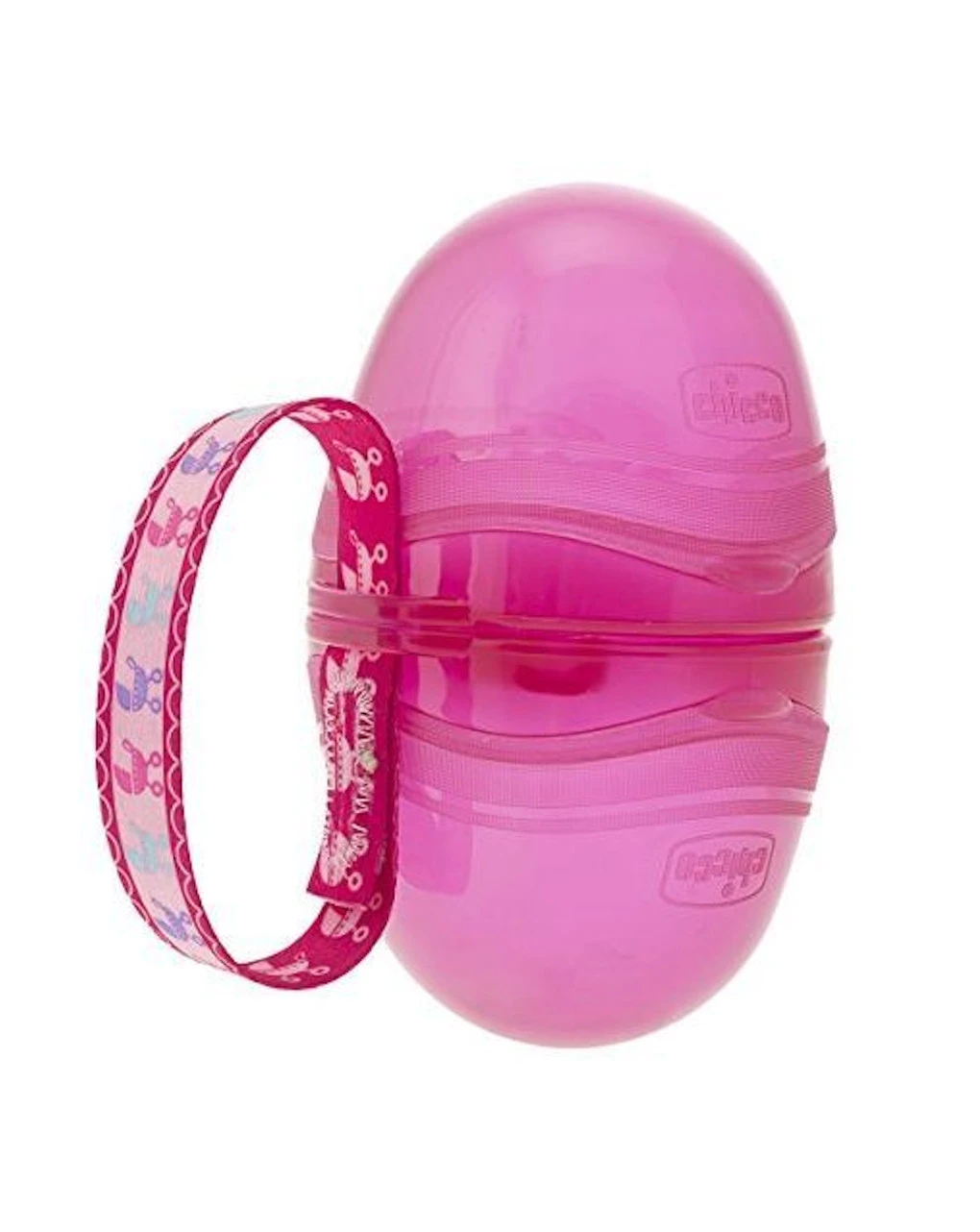 Porta Succhietto Doppio Rosa Chicco 1 Porta Succhietto Doppio Rosa Chicco