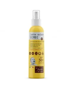 Latte Solare Bimbi Spray Spf 50+ | 140ml - Fiocchi Di Riso