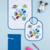 Set Asilo Bimbo "mickey Mouse" Blu