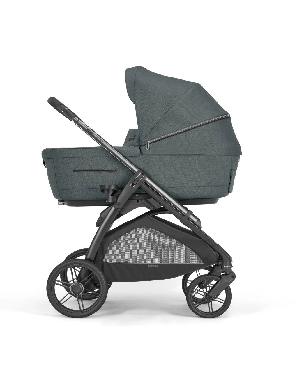 Aptica System Quattro Colore Emerald Green Con Seggiolino Auto Cab + Telaio Litio - Inglesina 4 Aptica System Quattro Colore Emerald Green Con Seggiolino Auto Cab + Telaio Litio - Inglesina - immagine 4