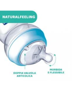 Chicco - Biberon Naturalfeeling Neutro, 0m+, 150 Ml, Flusso Lento -Bambini Prodotti Negozio fbeedfe0 xz 000000000000698993 02