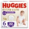 Pannolini Huggies Extra Care Mutandina Tg. 6 (15-25 Kg) - Formato Da 22 Pannolini