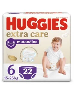 Pannolini Huggies Extra Care Mutandina Tg. 6 (15-25 Kg) - Formato Da 22 Pannolini