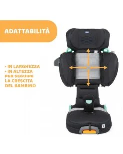 Seggiolino Auto Fold&amp;go I-size Air Black Air 100-150 Cm - Chicco -Bambini Prodotti Negozio fe58ffbb xz 000000000000671154 02